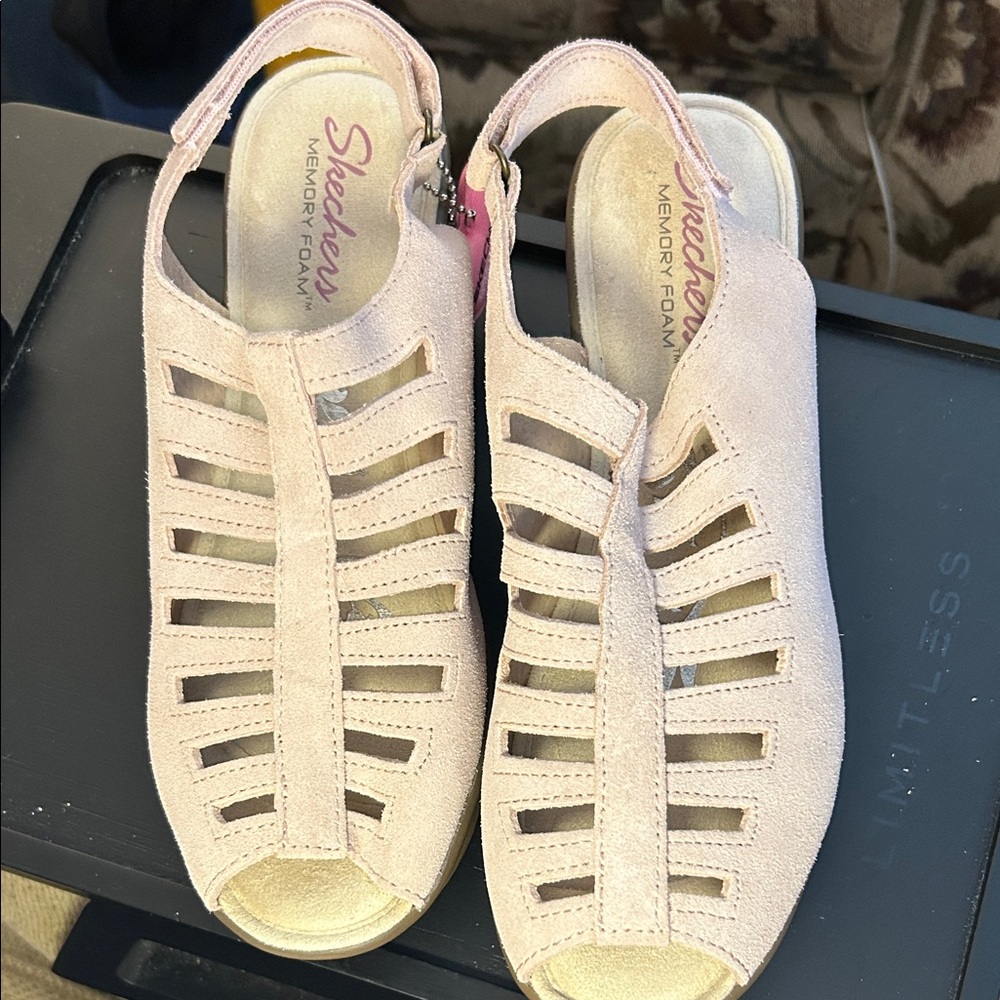 Skechers Women's Blush Wedge Sandals